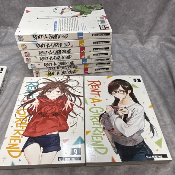本 Rent-A-Girlfriend 漫画 1-13巻セット英語版